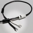 画像2: [CABLESHA] JET-BLACK Tw  1.0m pair